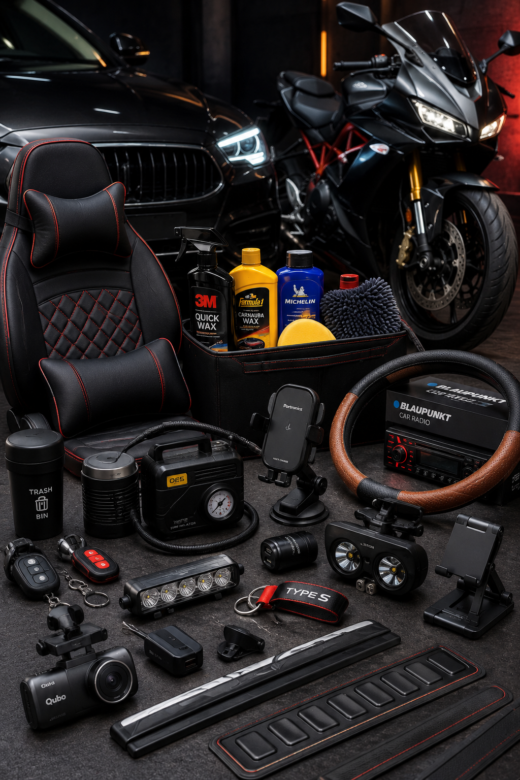 Car bike accessories