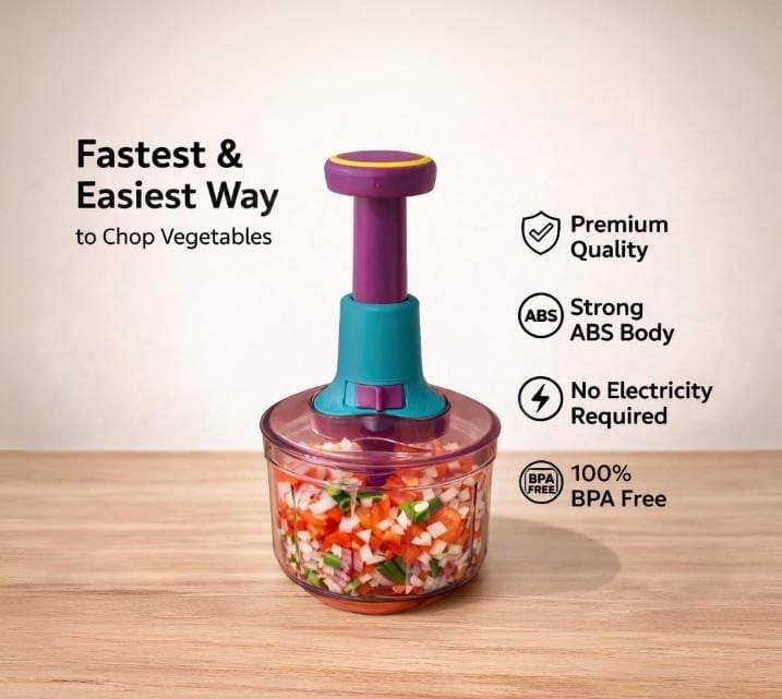 Hand Push Vegetable Chopper